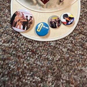 Vintage Duran Duran 80's lot of 4 pins